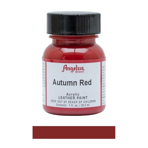 Angelus Original Collection Autumn Red 184 Leather Sneaker Paint - Angelus Original Collection Autumn Red 184 Leather Sneaker Paint