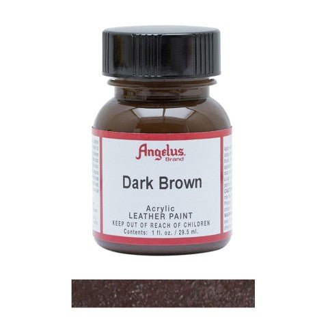 Angelus Original Collection Dark Brown 018 Leather Sneaker Paint - Angelus Original Collection Dark Brown 018 Leather Sneaker Paint