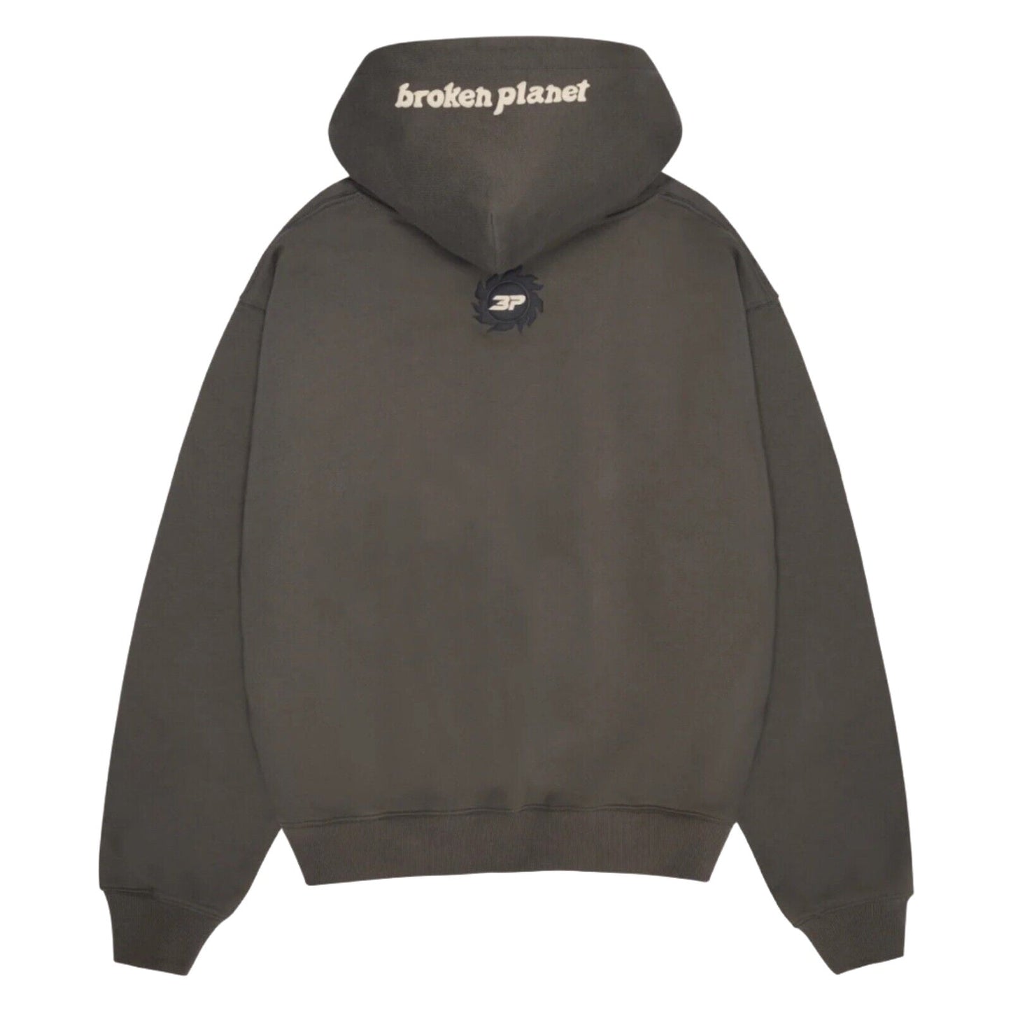 Broken Planet Space Trails Hoodie Beluga Grey