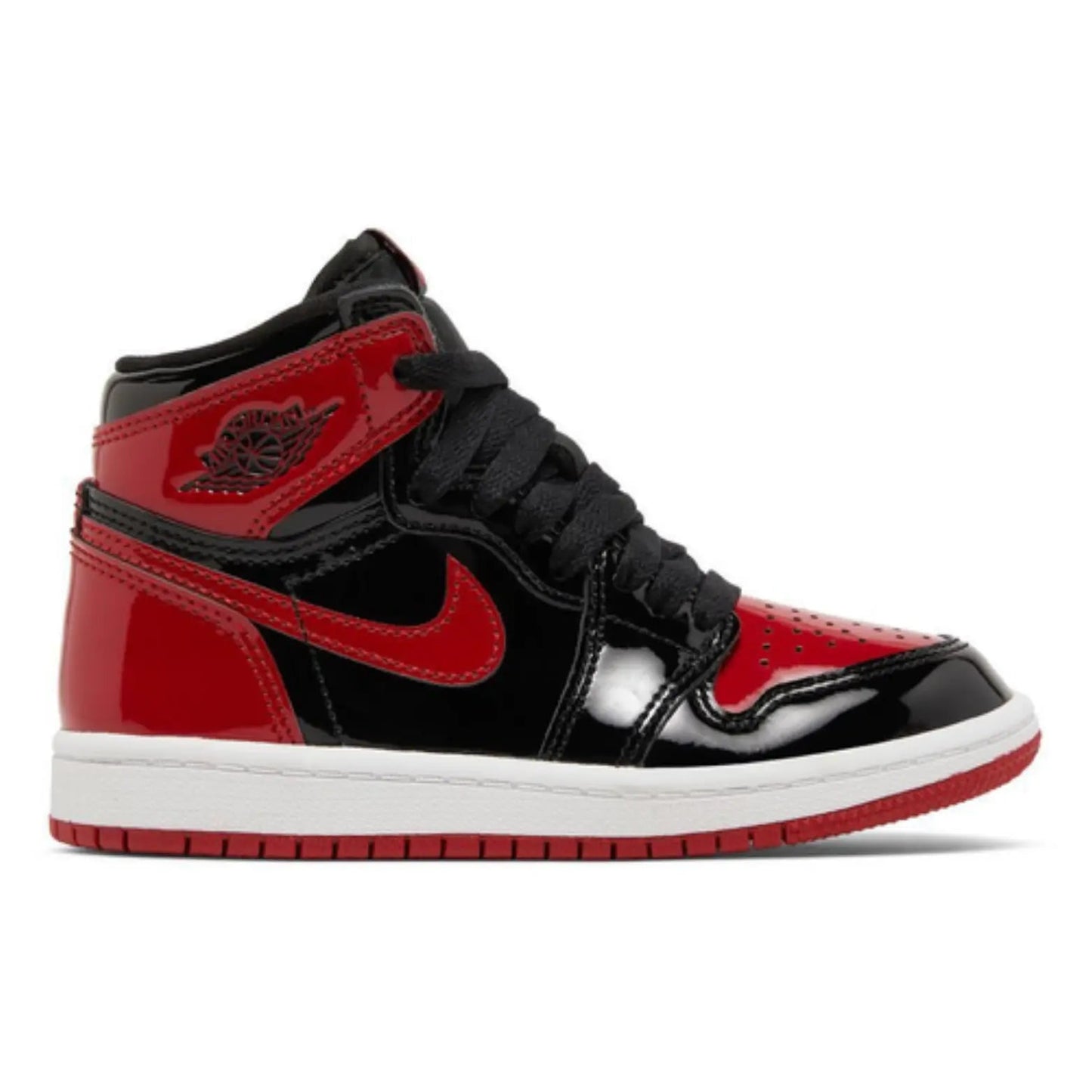 Nike Air Jordan 1 Retro High OG PS Patent Bred AQ2664 063 - Nike Air Jordan 1 Retro High OG PS Patent Bred AQ2664 063