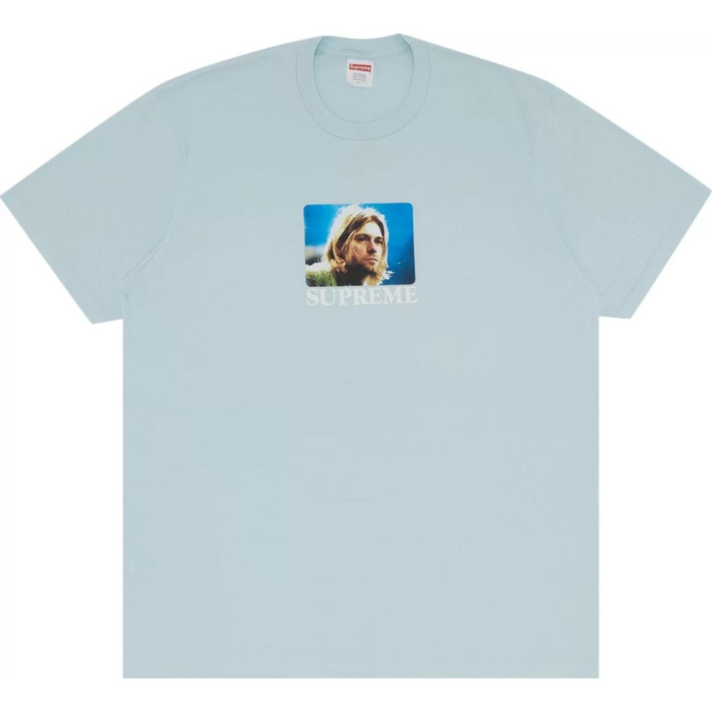 Supreme Kurt Cobain T Shirt Pale Blue