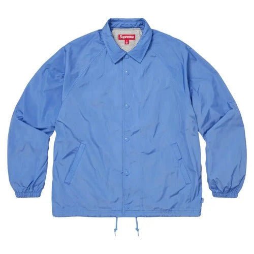 Supreme Old English Arc Coaches Jacket Light Blue - SoleyGrail