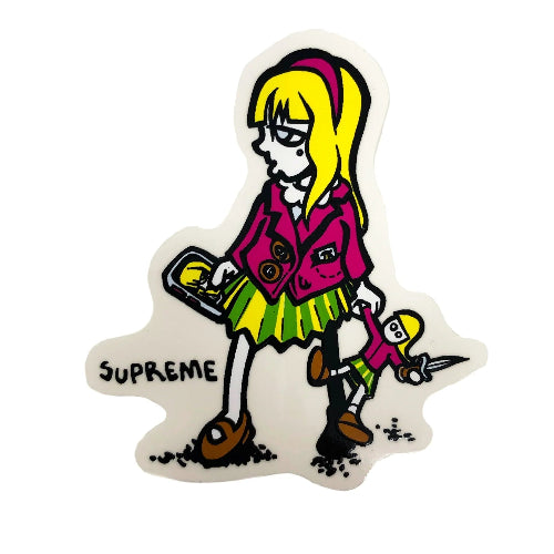 Supreme New York Suzie Switchblade Sticker