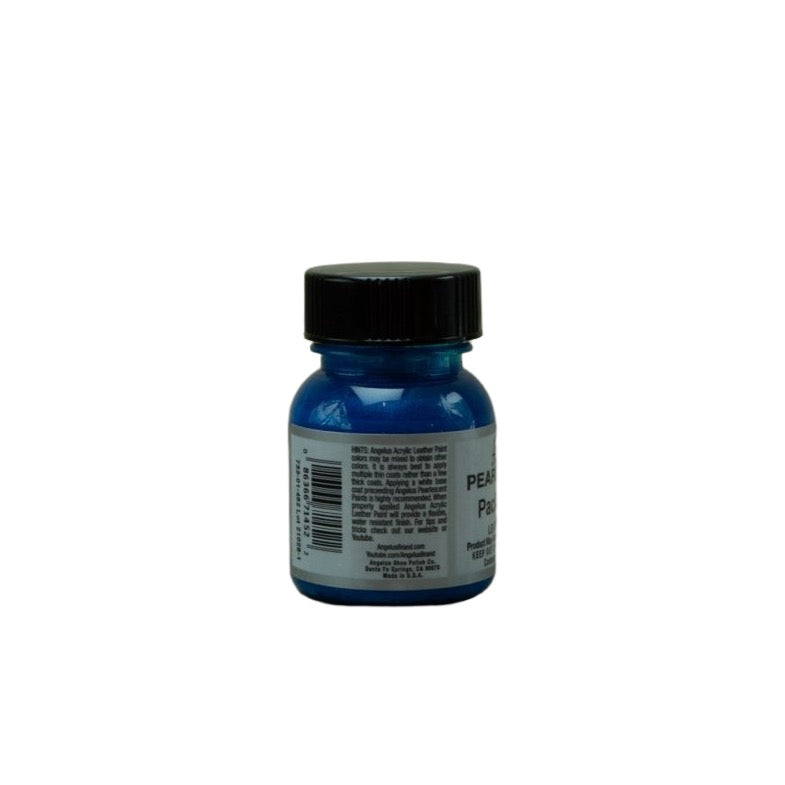 Angelus Pearlescent Pacific Blue Leather Sneaker Paint 1oz -