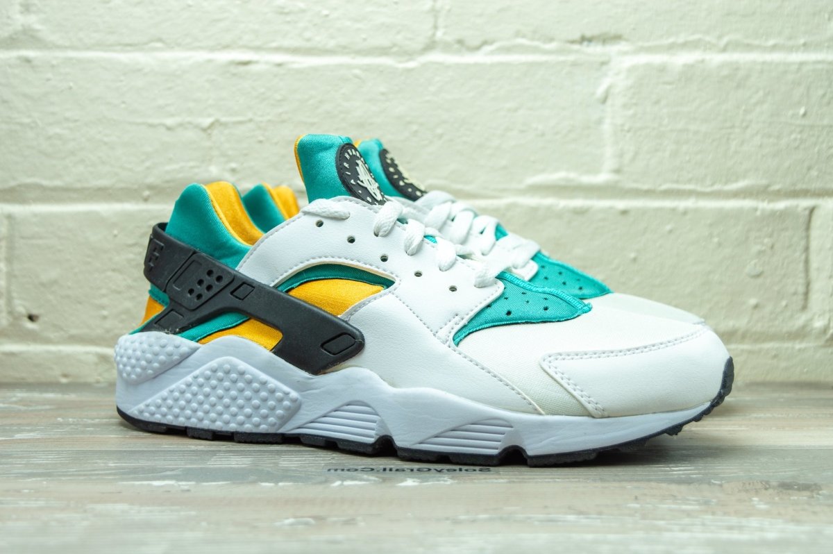 Nike huarache turquoise gold Clearance