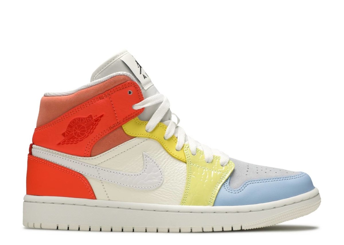 Nike Air Jordan 1 Mid To My First Coach DJ6908 100 -