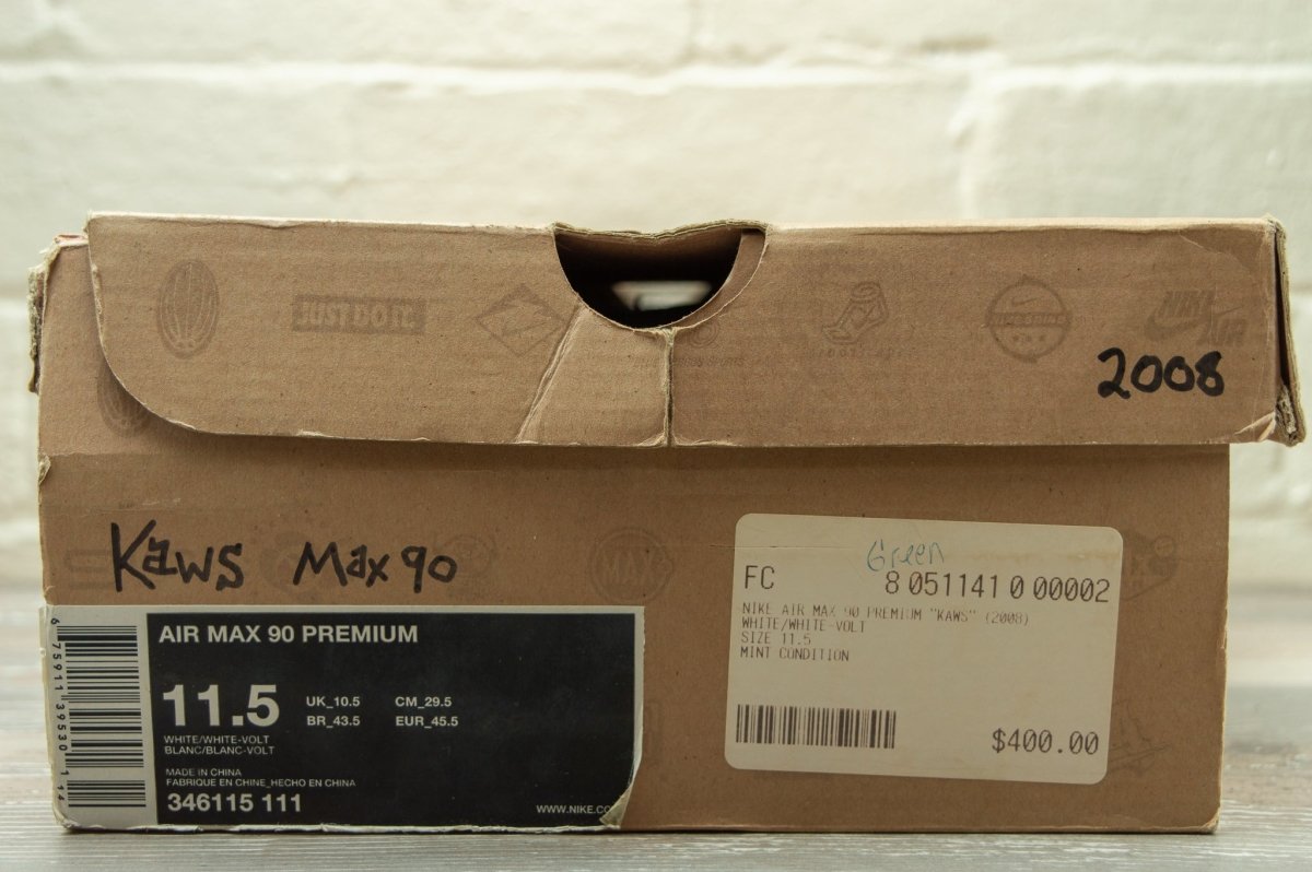 Nike Air Max 90 KAWS White 346115 111 -