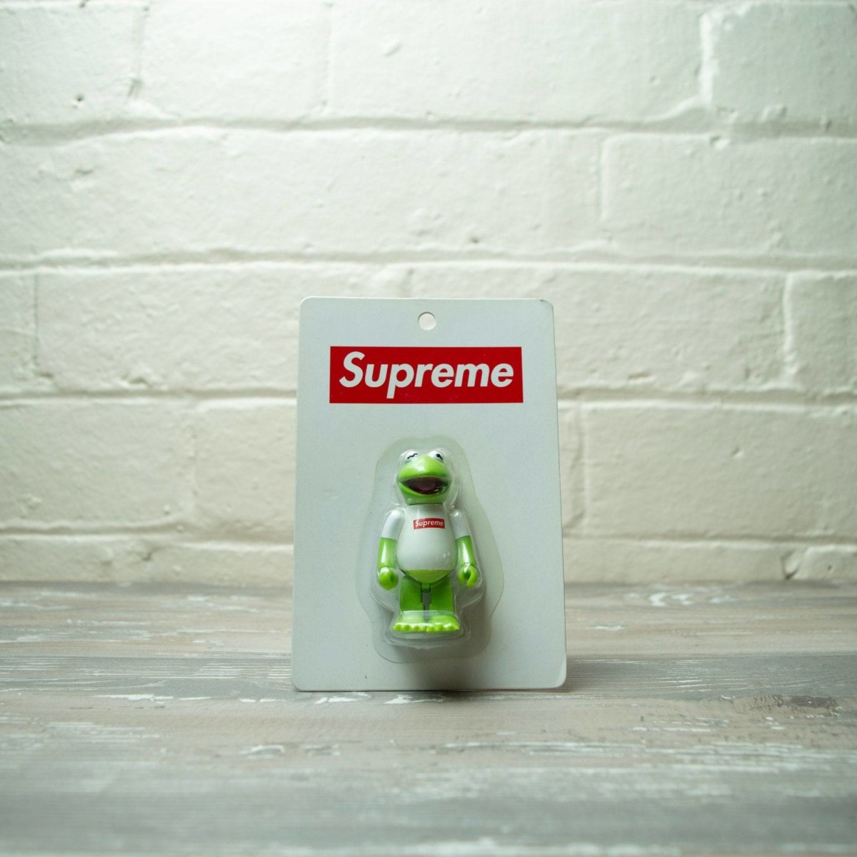 Supreme x Medicom Toy Kermit the Frog Kubrick