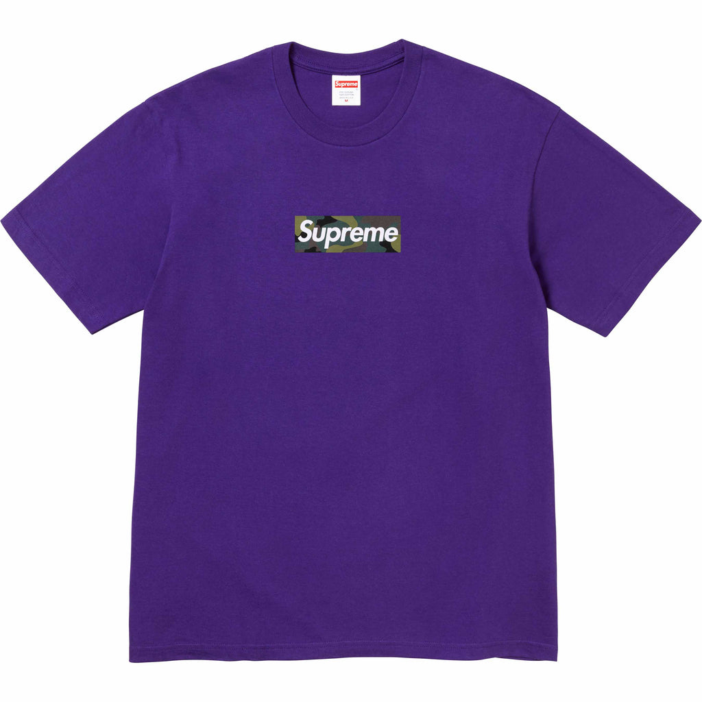 Supreme Camo Box Logo T Shirt