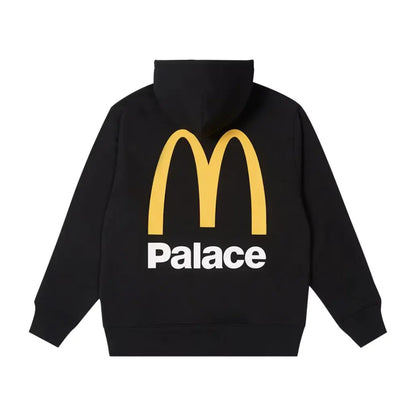 Palace McDonalds Logo Hoodie Black