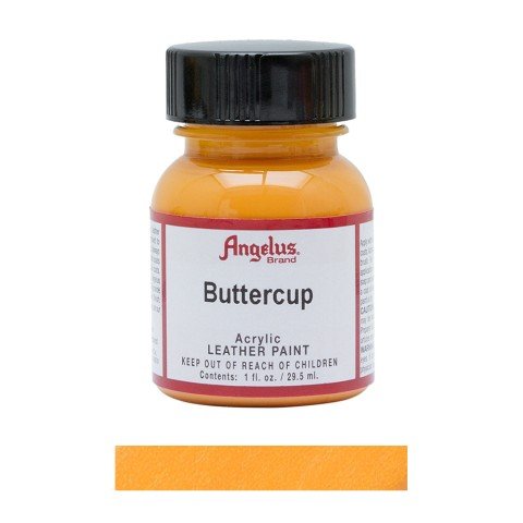 Angelus Original Collection Buttercup 198 Leather Sneaker Paint - Angelus Original Collection Buttercup 198 Leather Sneaker Paint