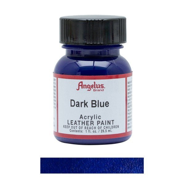 Angelus Original Collection Dark Blue 179 Leather Sneaker Paint - Angelus Original Collection Dark Blue 179 Leather Sneaker Paint