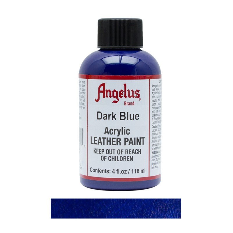 Angelus Original Collection Dark Blue 179 Leather Sneaker Paint - Angelus Original Collection Dark Blue 179 Leather Sneaker Paint