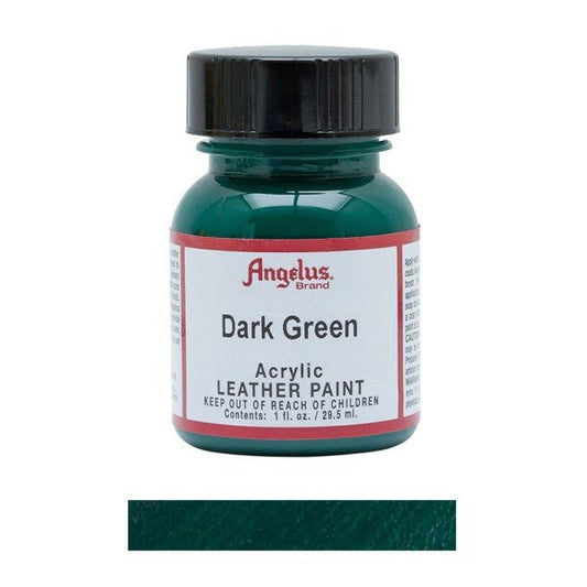 Angelus Original Collection Dark Green 171 Leather Sneaker Paint - Angelus Original Collection Dark Green 171 Leather Sneaker Paint