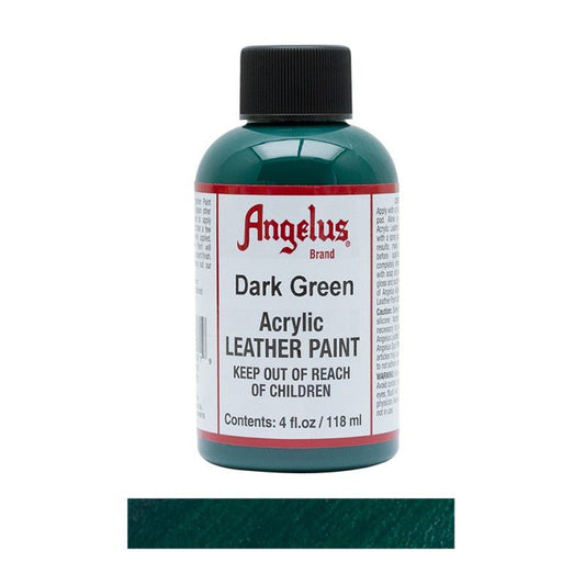 Angelus Original Collection Dark Green 171 Leather Sneaker Paint - Angelus Original Collection Dark Green 171 Leather Sneaker Paint