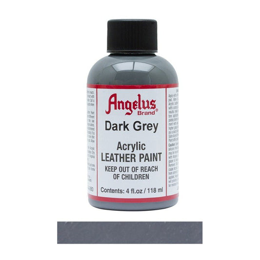Angelus Original Collection Dark Grey 080 Leather Sneaker Paint - Angelus Original Collection Dark Grey 080 Leather Sneaker Paint
