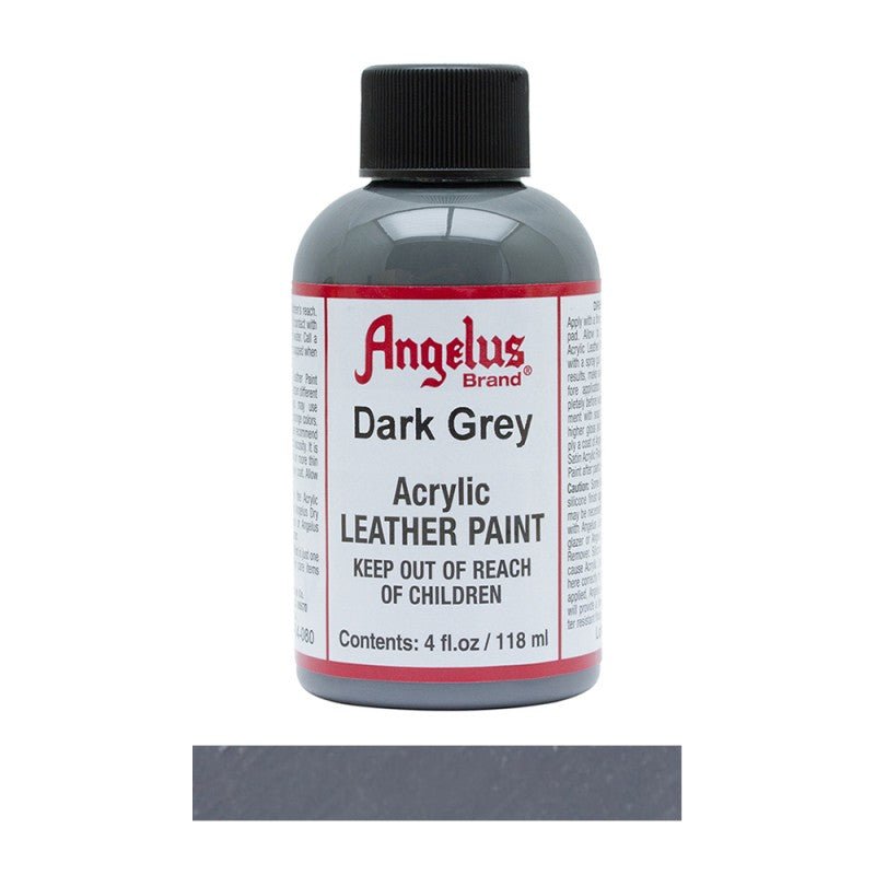 Angelus Original Collection Dark Grey 080 Leather Sneaker Paint - Angelus Original Collection Dark Grey 080 Leather Sneaker Paint