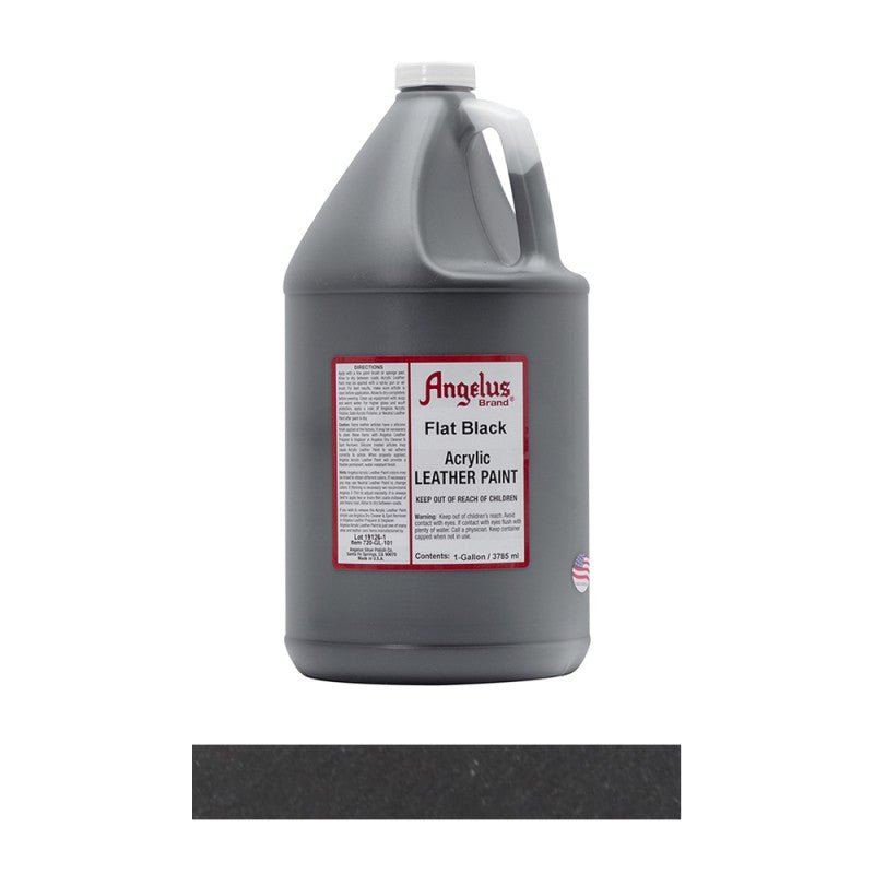 Angelus Original Collection Flat Black 101 Leather Sneaker Paint - Angelus Original Collection Flat Black 101 Leather Sneaker Paint