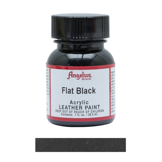 Angelus Original Collection Flat Black 101 Leather Sneaker Paint - Angelus Original Collection Flat Black 101 Leather Sneaker Paint