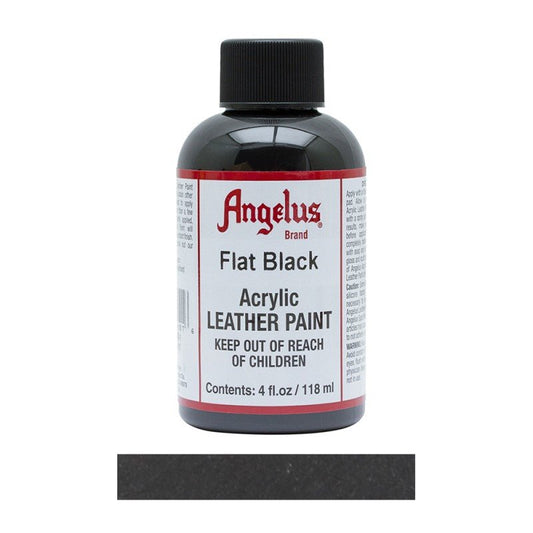 Angelus Original Collection Flat Black 101 Leather Sneaker Paint - Angelus Original Collection Flat Black 101 Leather Sneaker Paint