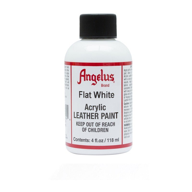Angelus Original Collection Flat White 105 Leather Sneaker Paint - Angelus Original Collection Flat White 105 Leather Sneaker Paint