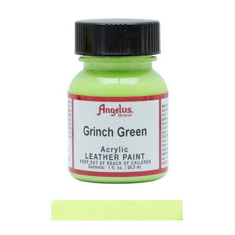Angelus Original Collection Grinch Green 263 Leather Sneaker Paint - Angelus Original Collection Grinch Green 263 Leather Sneaker Paint