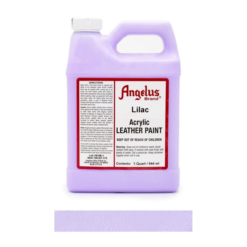 Angelus Original Collection Lilac 175 Leather Sneaker Paint - Angelus Original Collection Lilac 175 Leather Sneaker Paint