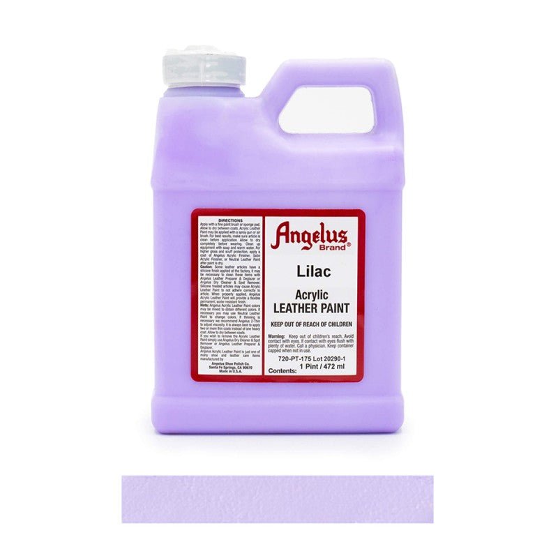 Angelus Original Collection Lilac 175 Leather Sneaker Paint - Angelus Original Collection Lilac 175 Leather Sneaker Paint