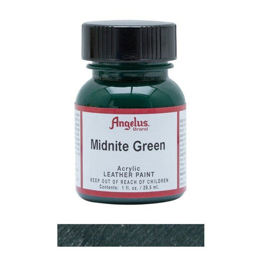 Angelus Original Collection Midnight Green 052 Leather Sneaker Paint - Angelus Original Collection Midnight Green 052 Leather Sneaker Paint