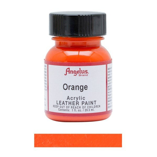 Angelus Original Collection Orange 024 Leather Sneaker Paint - Angelus Original Collection Orange 024 Leather Sneaker Paint