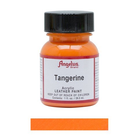 Angelus Original Collection Tangerine 265 Leather Sneaker Paint - Angelus Original Collection Tangerine 265 Leather Sneaker Paint