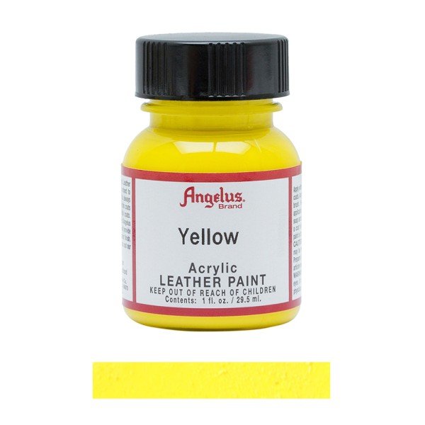 Angelus Original Collection Yellow 075 Leather Sneaker Paint - Angelus Original Collection Yellow 075 Leather Sneaker Paint