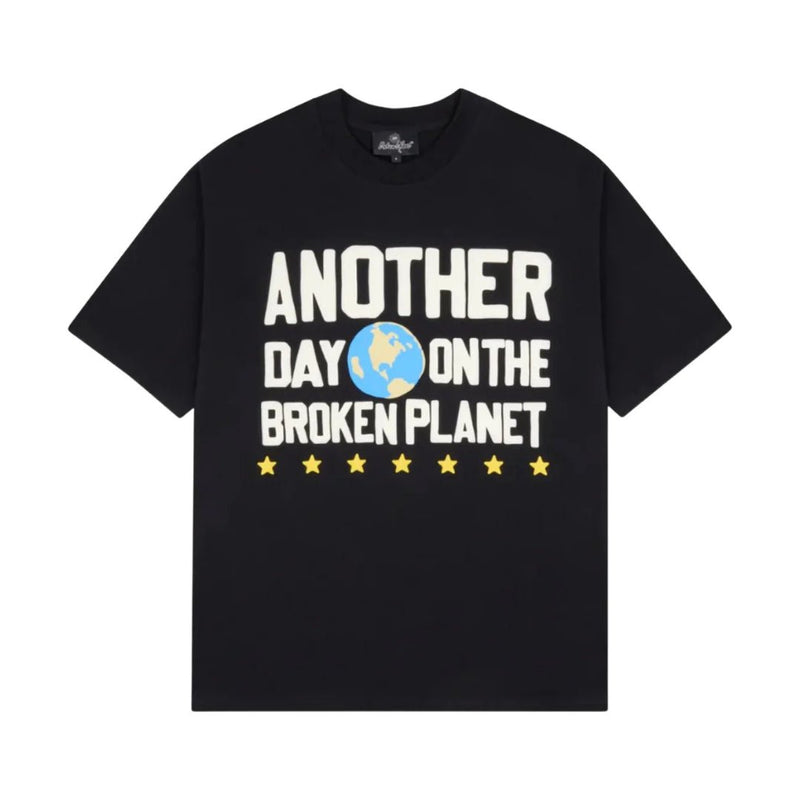 Broken Planet Another Day T Shirt Midnight Black