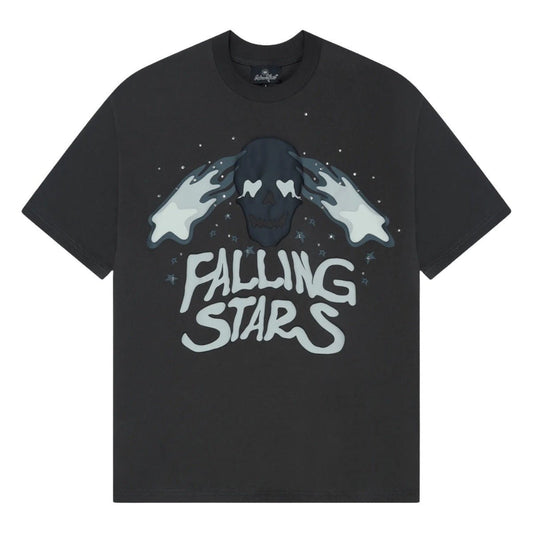 Broken Planet Falling Stars T Shirt Soot Black - Broken Planet Falling Stars T Shirt Soot Black - Broken Planet Falling Stars T Shirt Soot Black