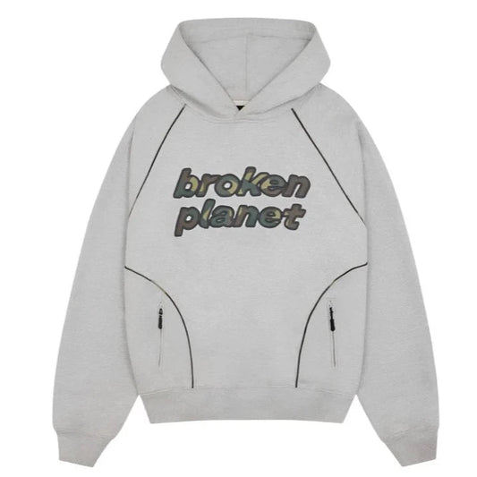 Broken Planet Performance Hoodie Heather Grey - Broken Planet Performance Hoodie Heather Grey - Broken Planet Performance Hoodie Heather Grey