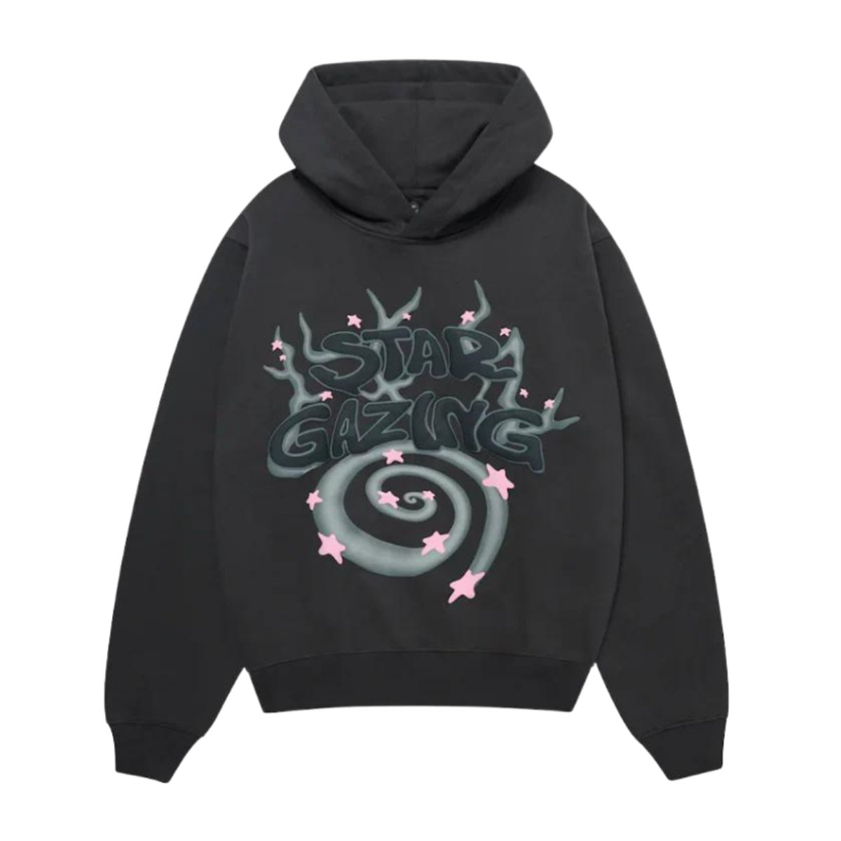 Broken Planet Star Gazing Hoodie Soot Black - Broken Planet Star Gazing Hoodie Soot Black