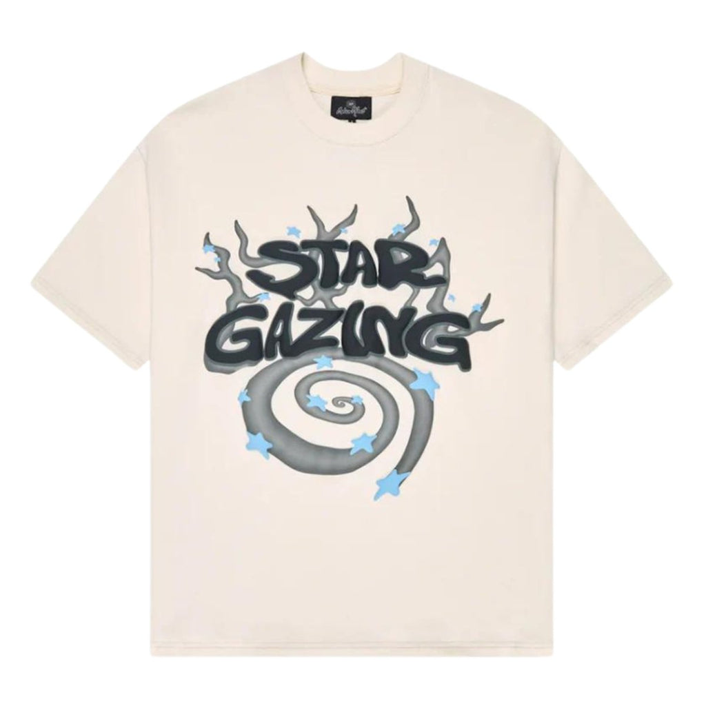 Broken Planet Star Gazing T Shirt Vanilla White - Broken Planet Star Gazing T Shirt Vanilla White