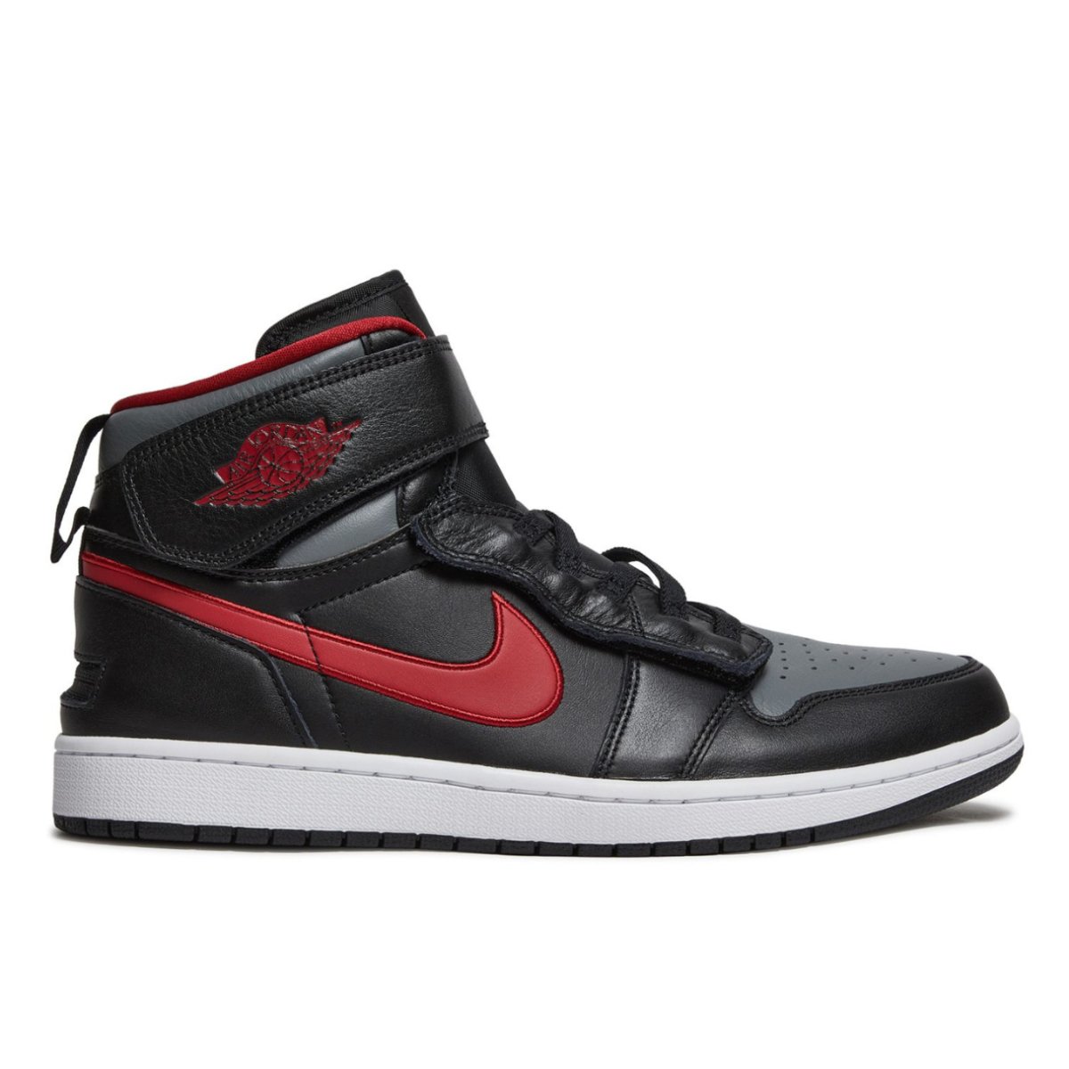 Nike Air Jordan 1 High FlyEase Black Gym Red CQ3835 006 - Nike Air Jordan 1 High FlyEase Black Gym Red CQ3835 006