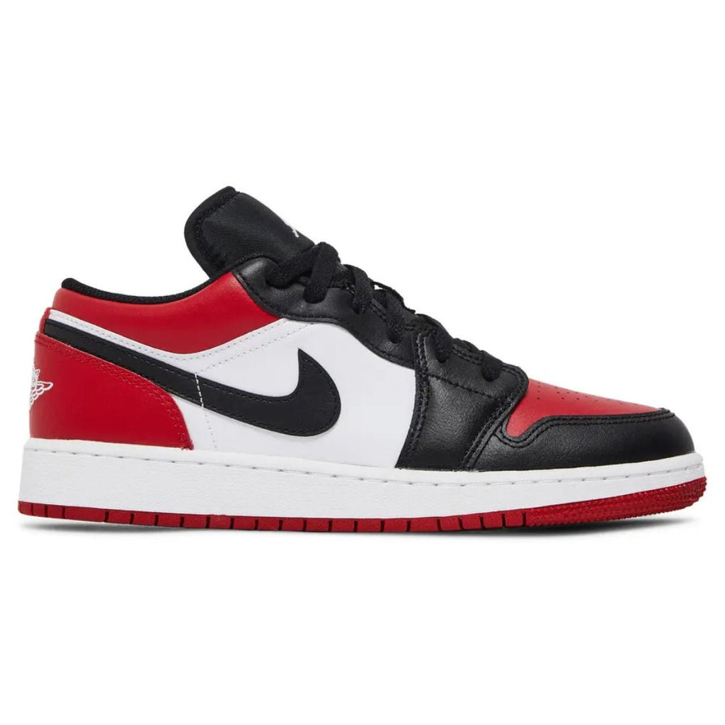 Nike Air Jordan 1 Low Bred Toe GS 553560 612 - Nike Air Jordan 1 Low Bred Toe GS 553560 612