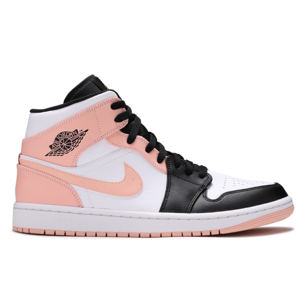 Nike Air Jordan 1 Mid Arctic Orange Black Toe 554724 133 - Nike Air Jordan 1 Mid Arctic Orange Black Toe 554724 133