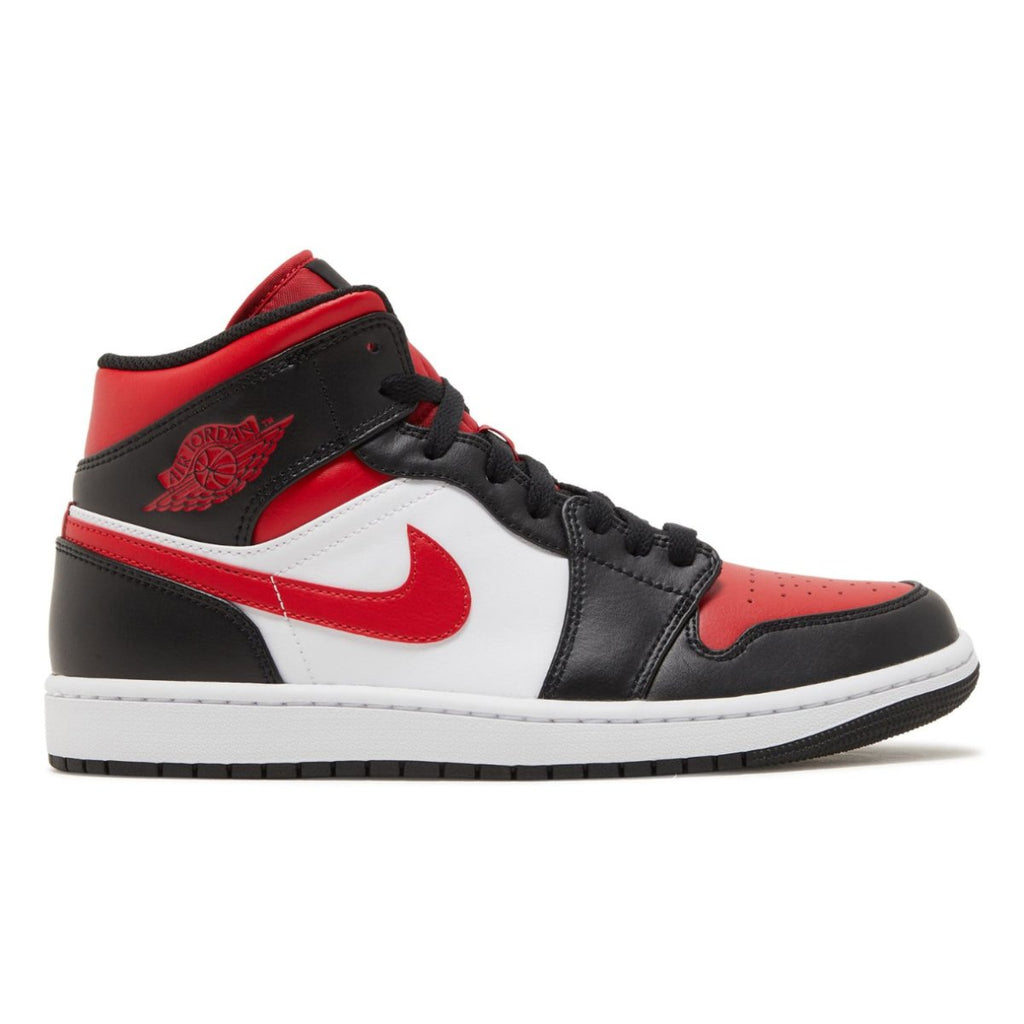 Nike Air Jordan 1 Mid Bred Toe 554724 079 - Nike Air Jordan 1 Mid Bred Toe 554724 079