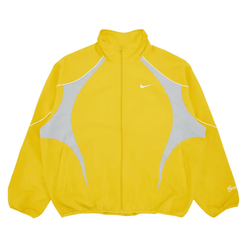 Nike Supreme Track Jacket SS25 Yellow - Nike Supreme Track Jacket SS25 Yellow