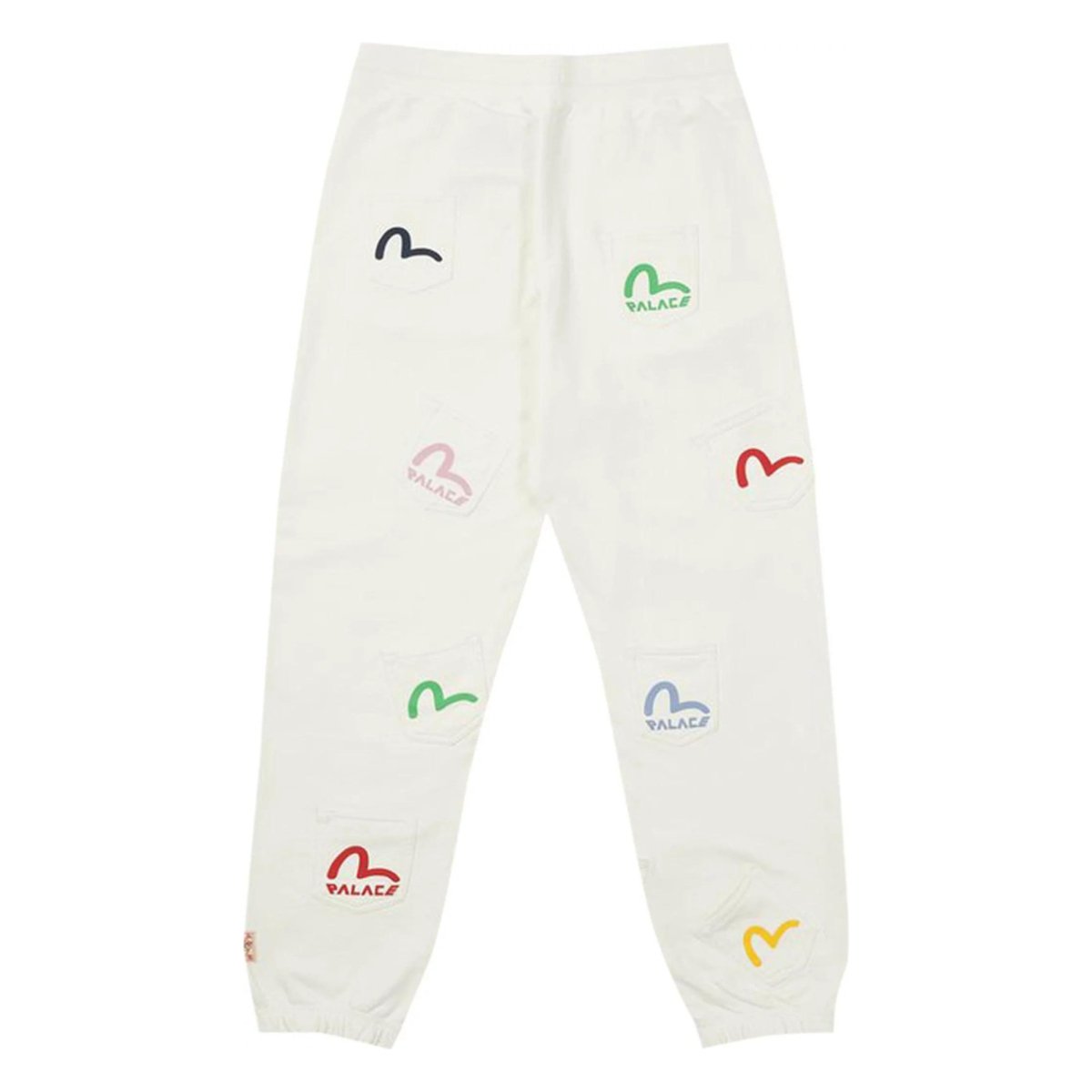 Palace Evisu Multi Pocket Joggers Egret - Palace Evisu Multi Pocket Joggers Egret