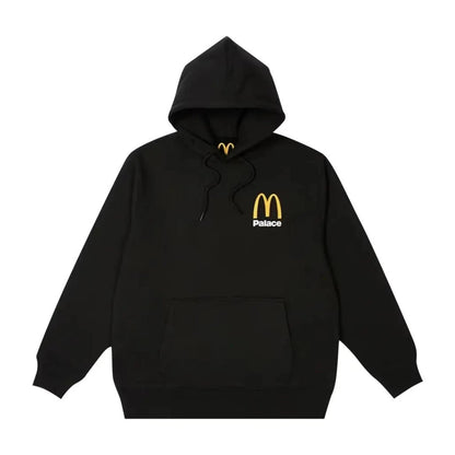 Palace McDonalds Logo Hoodie Black - Palace McDonalds Logo Hoodie Black