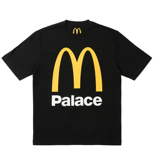 Palace McDonalds Logo T Shirt Black