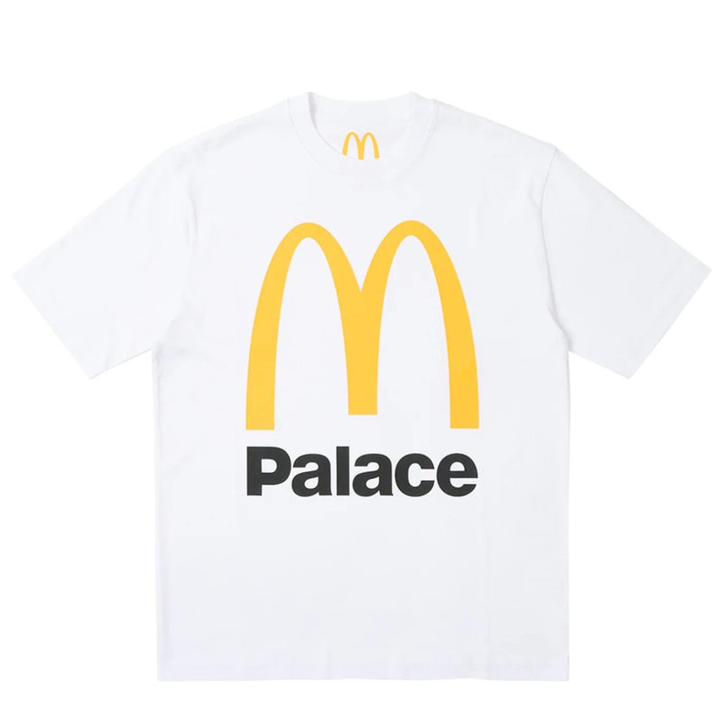 Palace McDonalds Logo T Shirt White