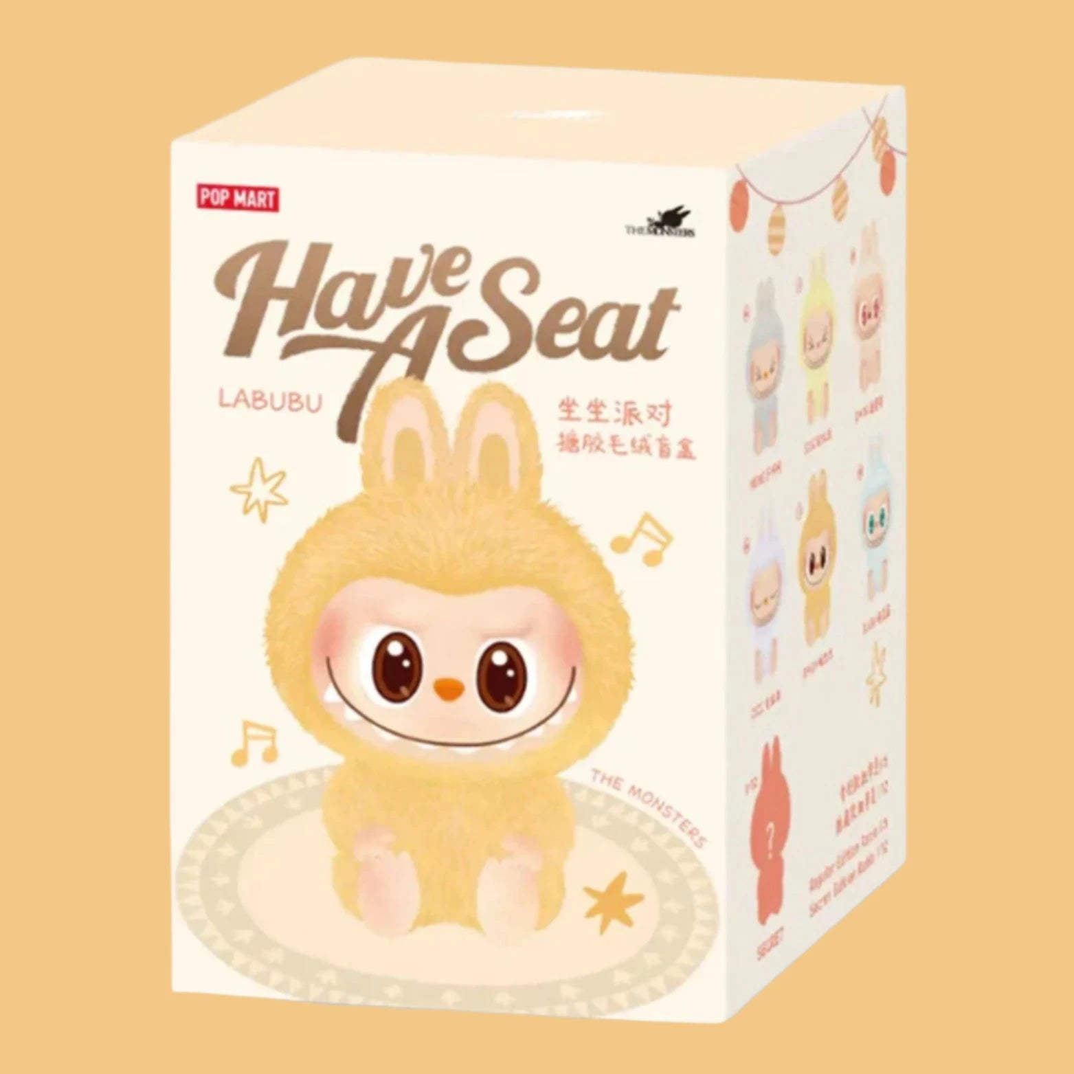 Popmart Labubu The Monsters Have a Seat Blind Box - Popmart Labubu The Monsters Have a Seat Blind Box