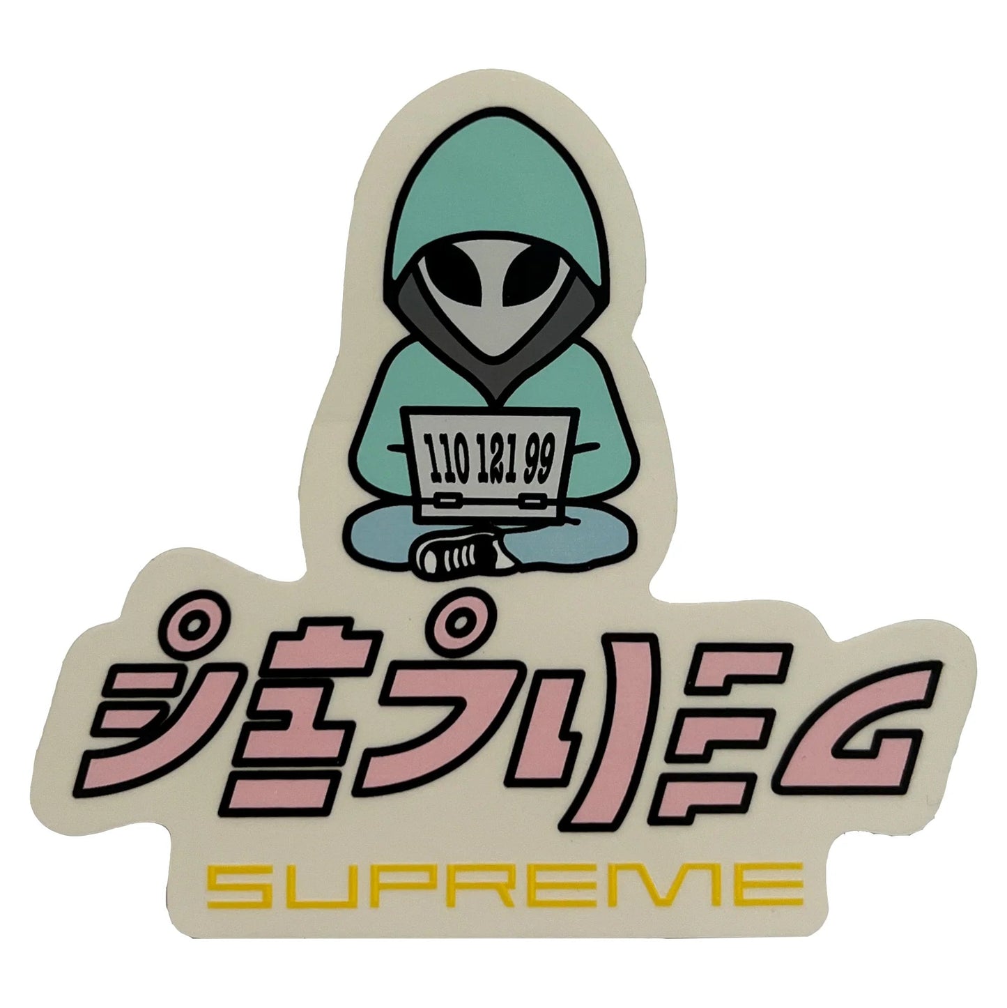 Supreme Alien Sticker - Supreme Alien Sticker - Supreme Alien Sticker