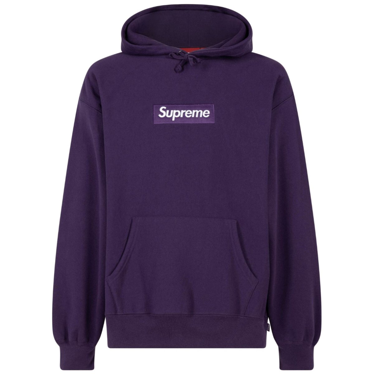 Supreme Box Logo Hooded Sweatshirt Dark Purple