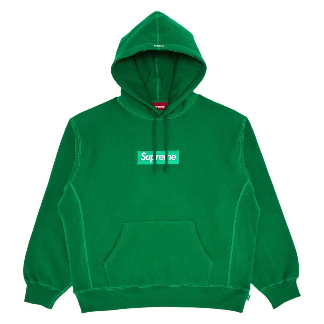 Supreme Box Logo Hooded Sweatshirt Green - Supreme Box Logo Hooded Sweatshirt Green